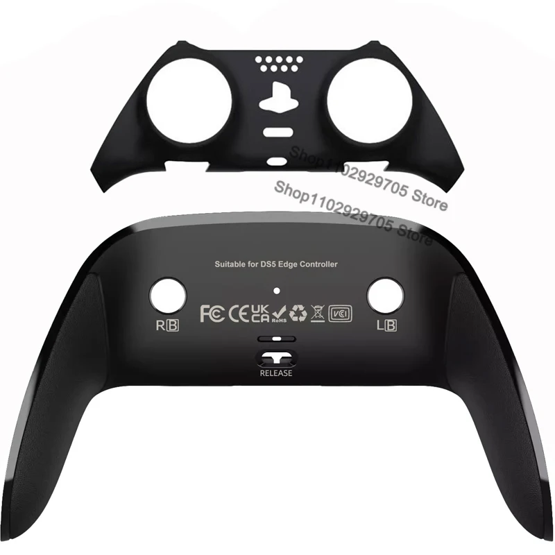 ل PS5 DSE مقبض الغطاء الخلفي للقضية ل PS5 Dualsenses حافة تحكم الغطاء الخلفي المضادة للعرق المضادة للانزلاق لتقوم بها بنفسك إصلاح الملحقات