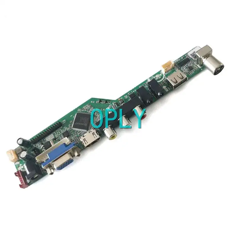Imagem -03 - para Ht170e01 Ht170ex1 Monitor do Portátil Placa de Controlador de Tela 17 Kit Faça Você Mesmo 1280*1024 4ccfl Lvds 30 Pinos Vga Hdmi-av Compatível Usb
