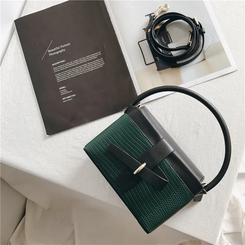 Bag Bow Leather High-End Women's Handbag True Vegetable Basket Box Crossbody Highquality Versatile Underarm Retro Fashion Y2k