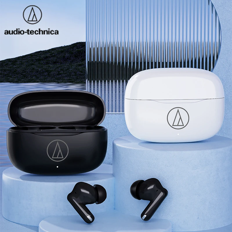 

Audio Technica Wireless Headphones Bluetooth Headset In-Ear HiFi Stereo Game Earphone Bluetooth Sport Earbuds With Mic HD Call
