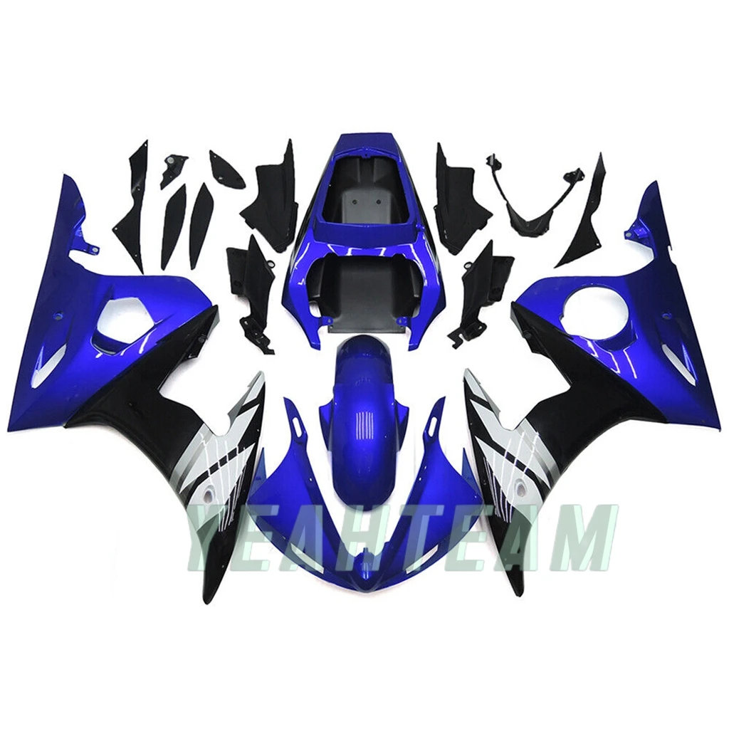 Full Set Fairing Kit YZF R6 2003 2004 2005 Body Works Cover Fairings for Yamaha YZF R6 03 04 05 Motorcycle Body Parts