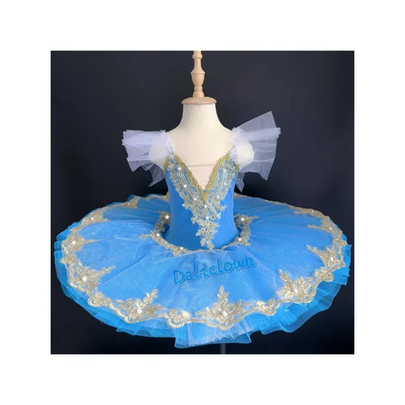 CyProfessional Tutu Ballet lac des cygnes ballerine crêpes Tutu fille femmes adulte enfant princesse robe de Ballet enfants danse Costume Tutu