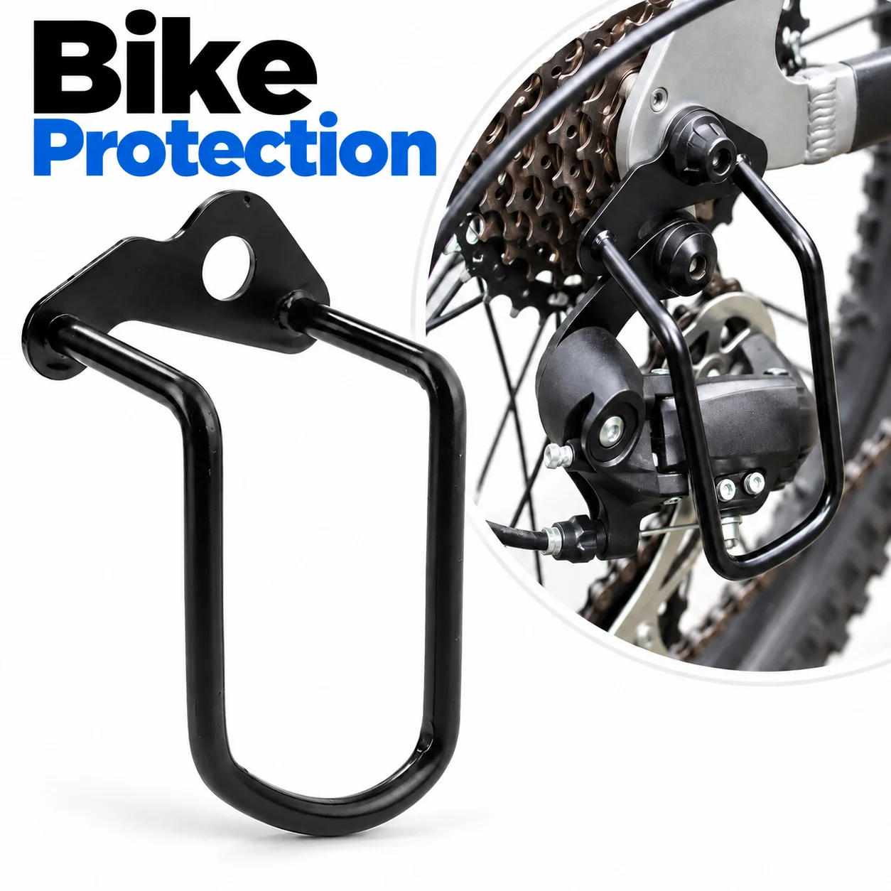 Cycling Gear And Accessories - واقي درايلير خلفي للدراجة، غطاء حماية