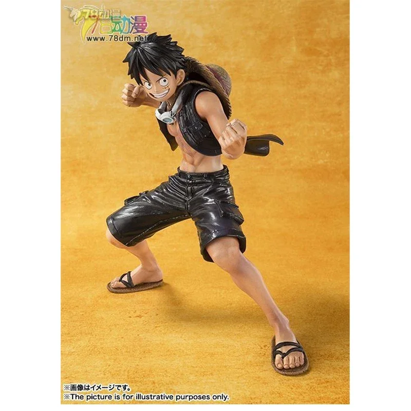 Bandai ของแท้ FIGUARTS ZERO ONE PIECE LUFFY ONE PIECE FILM GOLD VER. Action Figure ของเล่นสําหรับชายหญิงเด็ก Chris