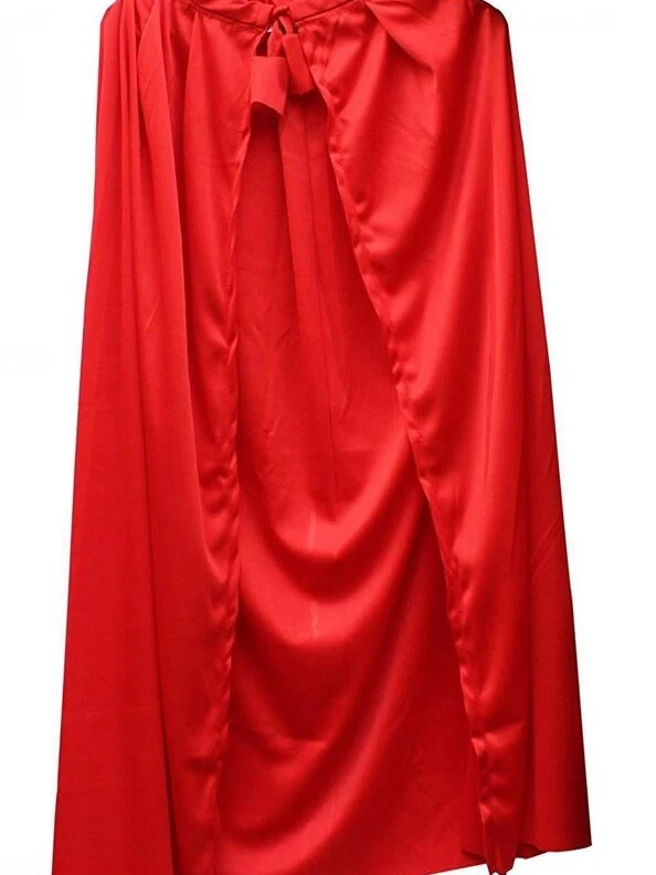 

Ancient Chinese Style Superhero Cape Halloween Costume Cartoon Cosplay Red Cloak for Children Women Ladies Sweet Rabbit Brand