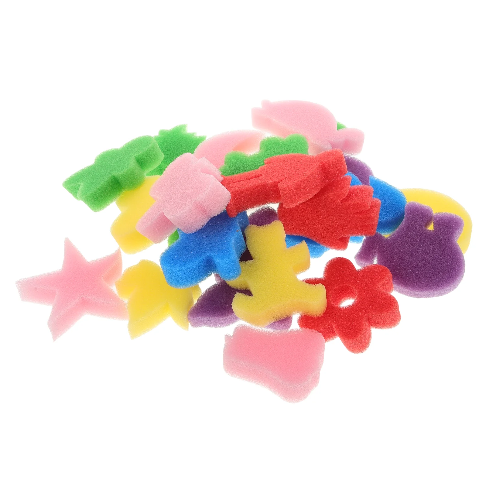 Sponge Roller Brush Painting Sponges Shapes for Kids Stamps Painters Flowers Toddler
