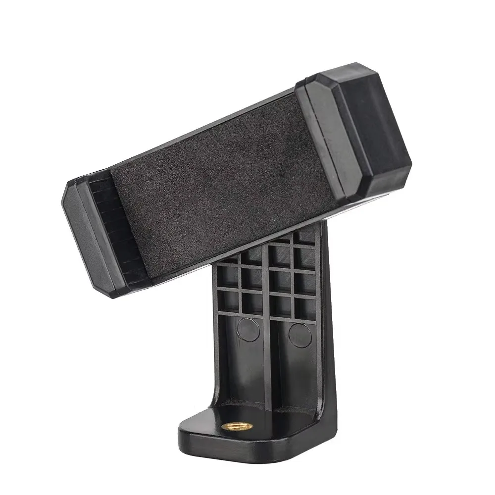 Adaptador de montaje en trípode, soporte para cortapelos para teléfono móvil, soporte Vertical 360 con orificio para tornillo de 1/4 para teléfono y