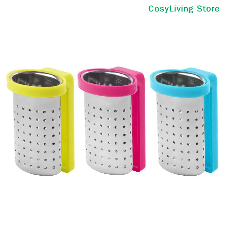 [CL]Great Stainless Steel Tea Diffuser Precise Holes Smooth Outflow Herbal Tea Infuser[CL]