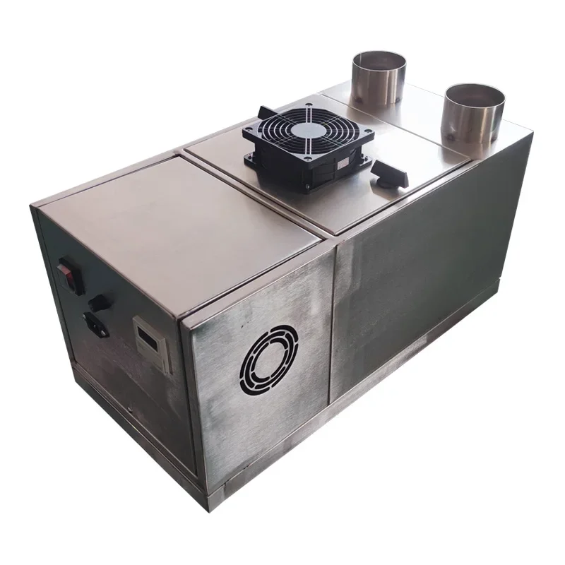 Humidificador Pulverizador de niebla de agua ultrasónico Humidificador industrial Máquina de niebla Industria textil industrial Agricultura Verde