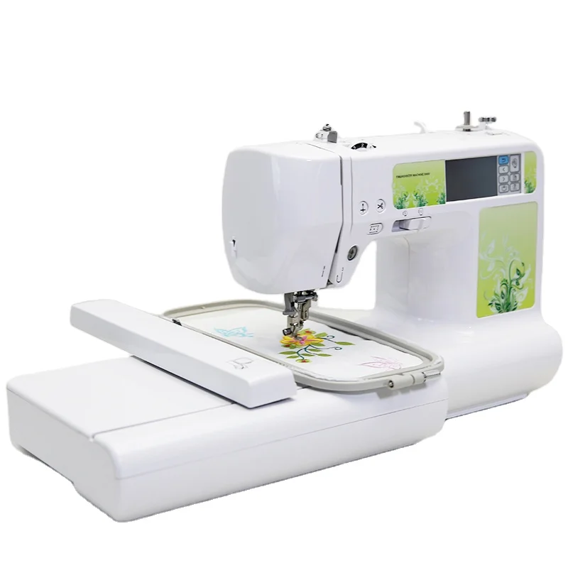 

JK890 Computerized Home Sewing Embroidery Machine Semi-Automatic Multi-Functional Cloth Stitching Electric Industrial Gear
