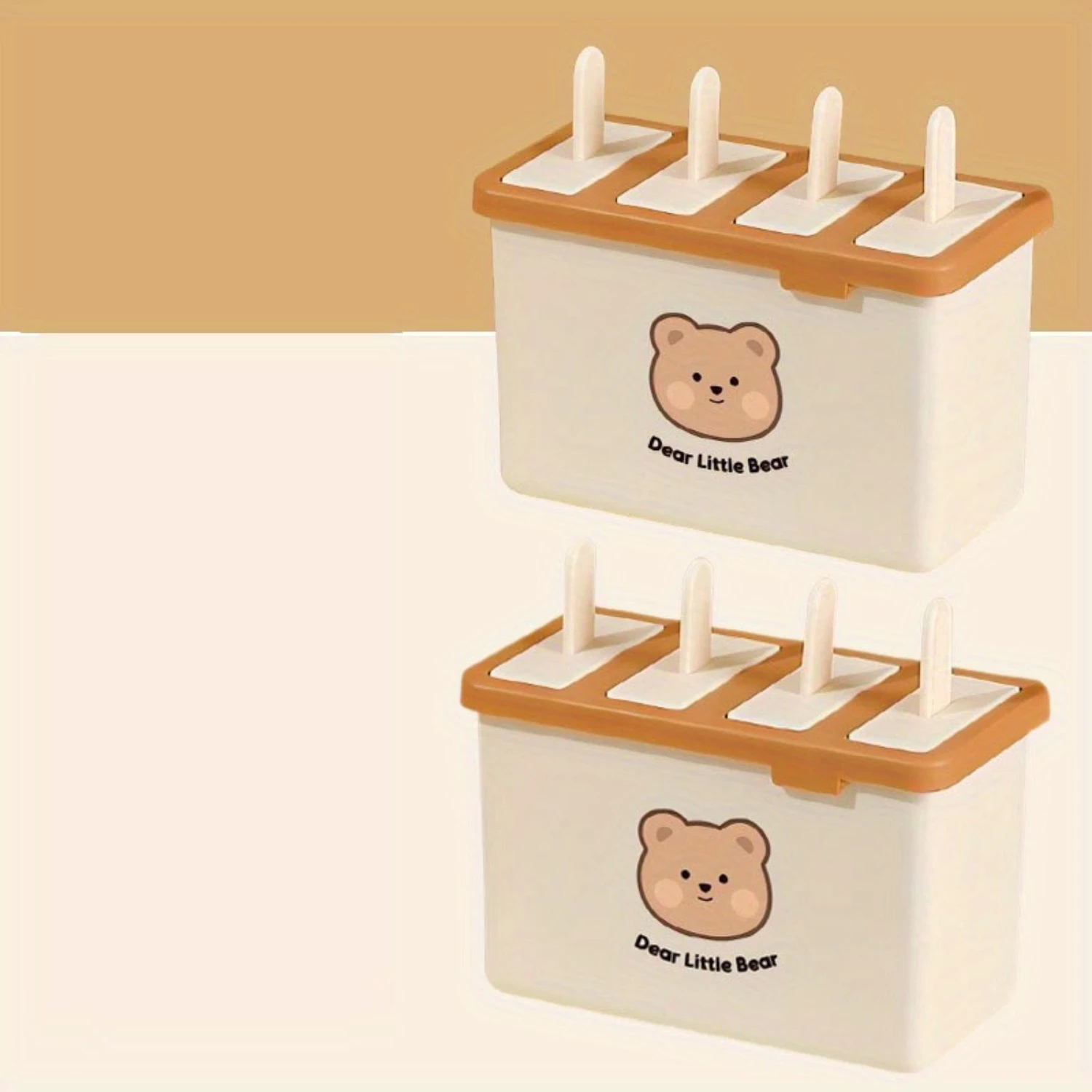 2 Set, Popsicle Mold, Creative Popsicle Mold, Plastic Popsicle Mold, Ice Cream Mold,  Ice Cube Box, Household Popsicle Mold, Saf