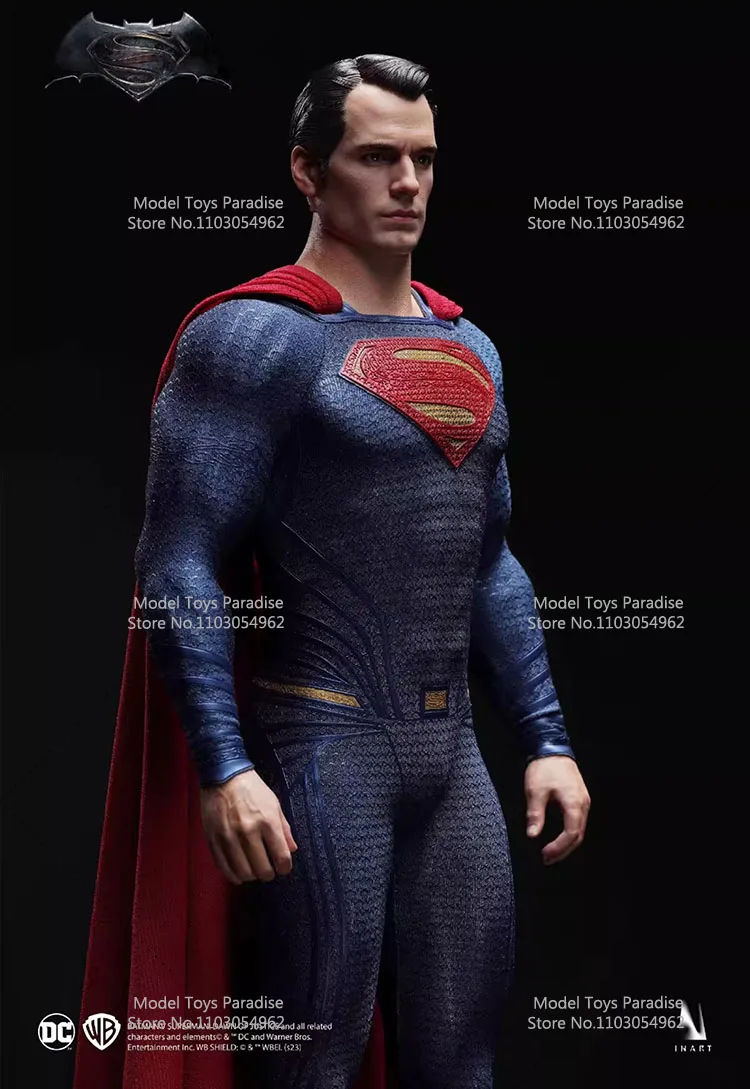 INART 1/6 Soldier Super Man Henry Cavill Batman v Superman：Dawn of Justice Super Hero Collectible Full Set 12'' Action Figure