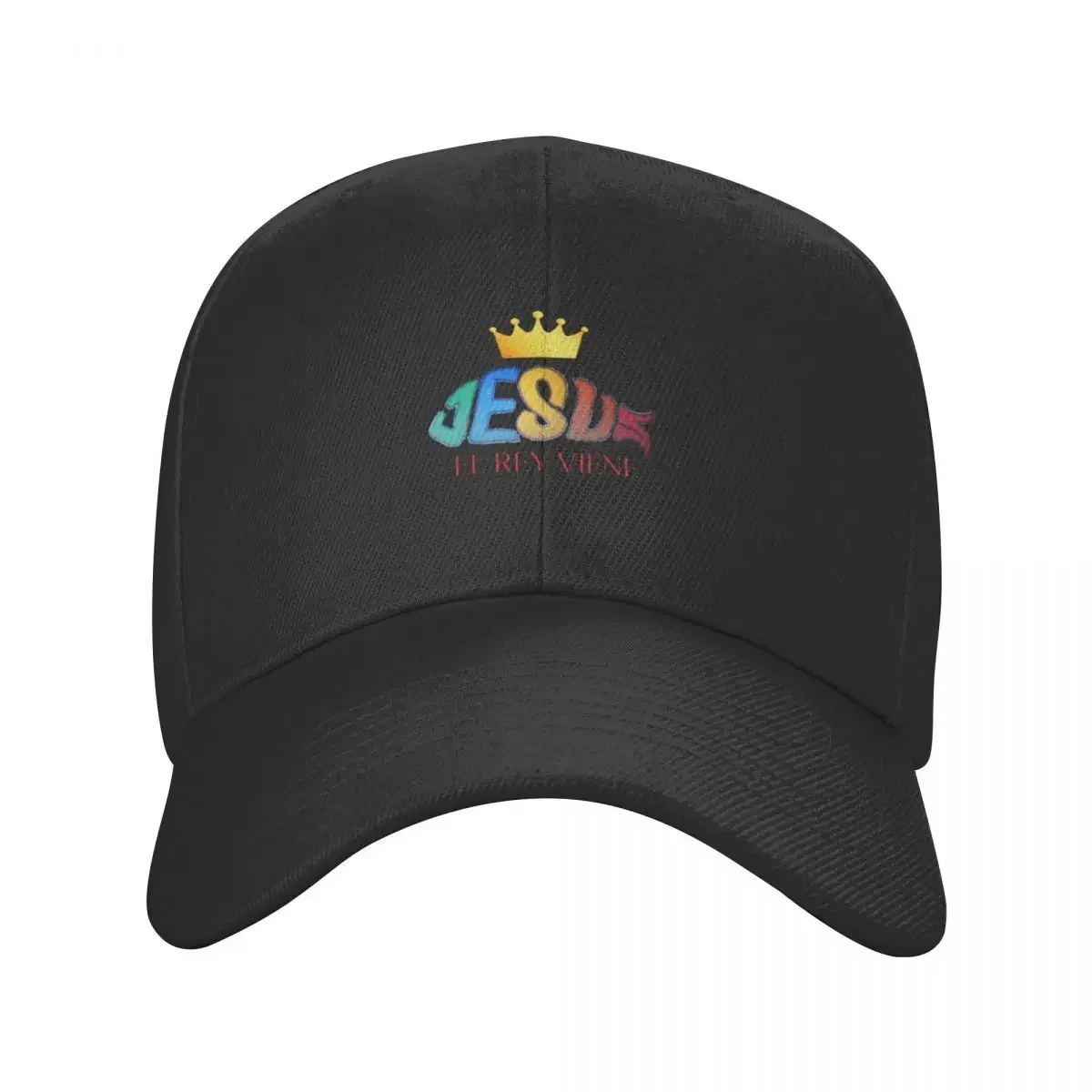 Jesus El Rey Viene Baseball Cap Sun Hat For Children Luxury Hat funny hat fashionable Hats For Men Women's