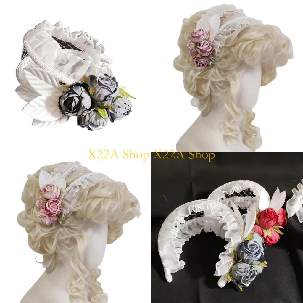 faixa-cabelo-plissada-exclusiva-forma-flor-faixas-cabelo-para-fantasia