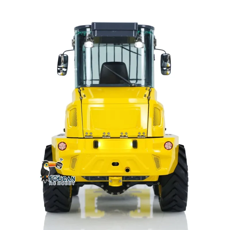 Nieuwe LESU AT1050 1:14 RC Hydraulische Vorkwagen Metalen Telescopische Arm TOUCAN DIY Geschilderd Afgewerkt Loader Auto Licht Geluid Model Speelgoed