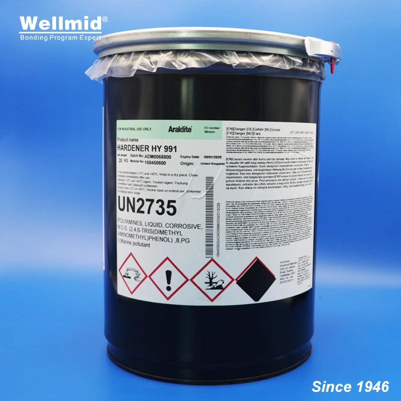 ARALDITE AY103-1 Hardener HY991 AB glue Low viscosity two component epoxy adhesive easy to apply over large areas Solvent free