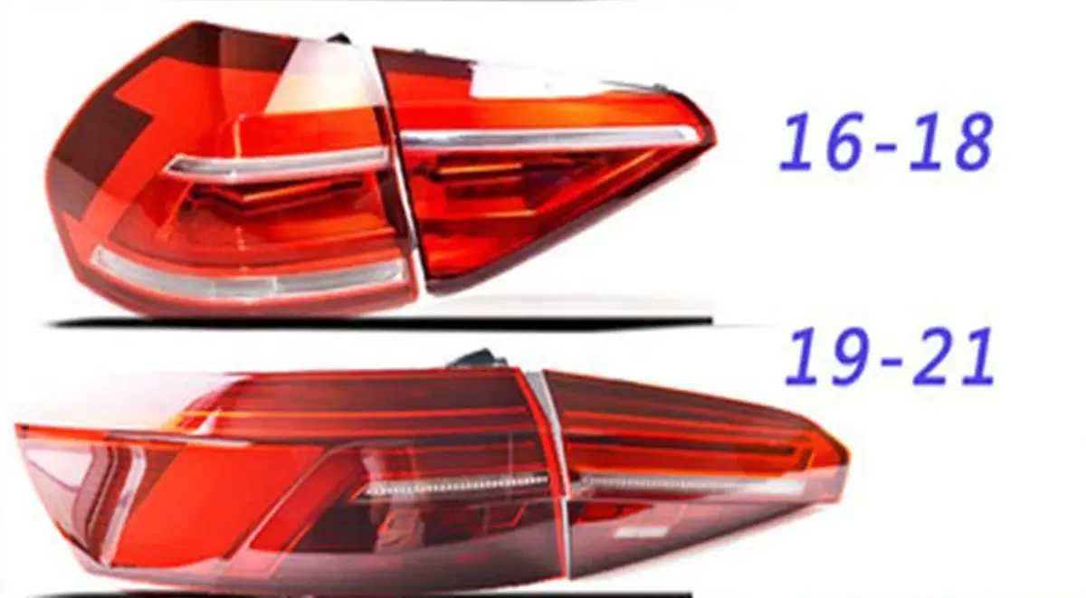 Car Led Rear Lamp Taillight Tail Light for Volkswagen vw passat nms north American version 12-18 Brake Driving  Lamp Turn Signal