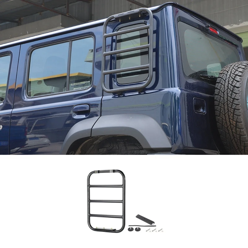 

Car Rear Window Ladder Expansion Climbing Protective Frames Left Side For Suzuki Jimny 2019-2024 4-Door Accessories