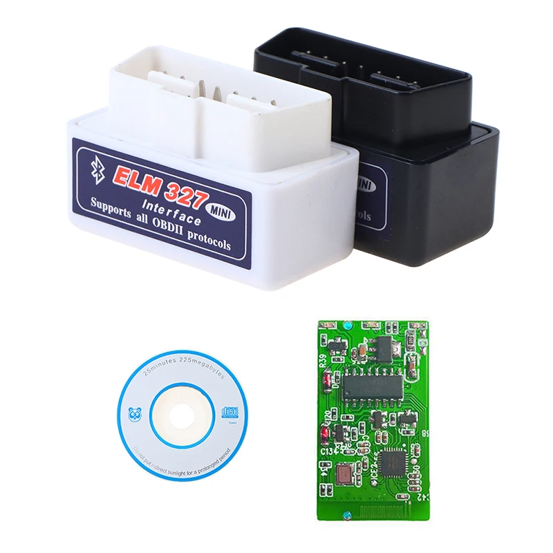 NEW Super MINI ELM327 V1.5 Bluetooth-Compatible PIC18F25K80 Chip Works for Multi-Cars ELM 327 V 1 5 OBD2 Diagnostic Tool