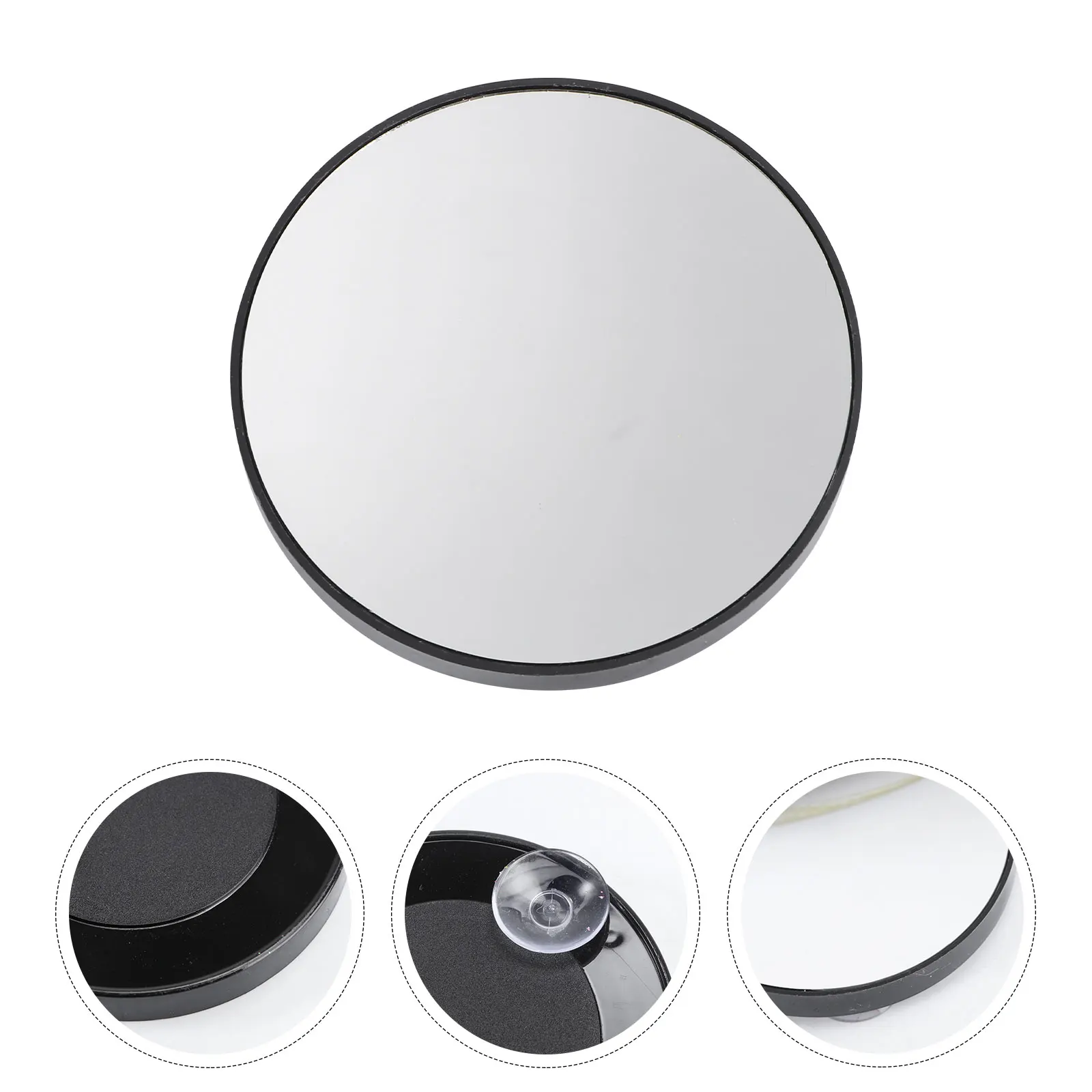 

15x Suction Mirror Magnifying Makeup Mirror 3.5inch High Definition for Tweezing Shaving Lens Home Travel Mirrors