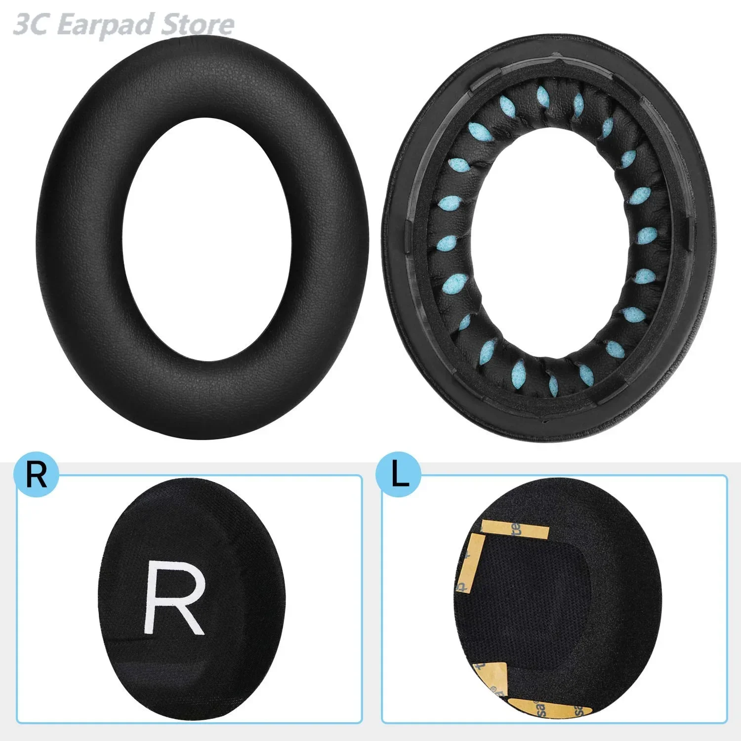 

1 pair Replacement Noise Cancelling Earpads Cushions Suitable for BOSE 700 Headphone NC700 Earpads Headset Earmuff