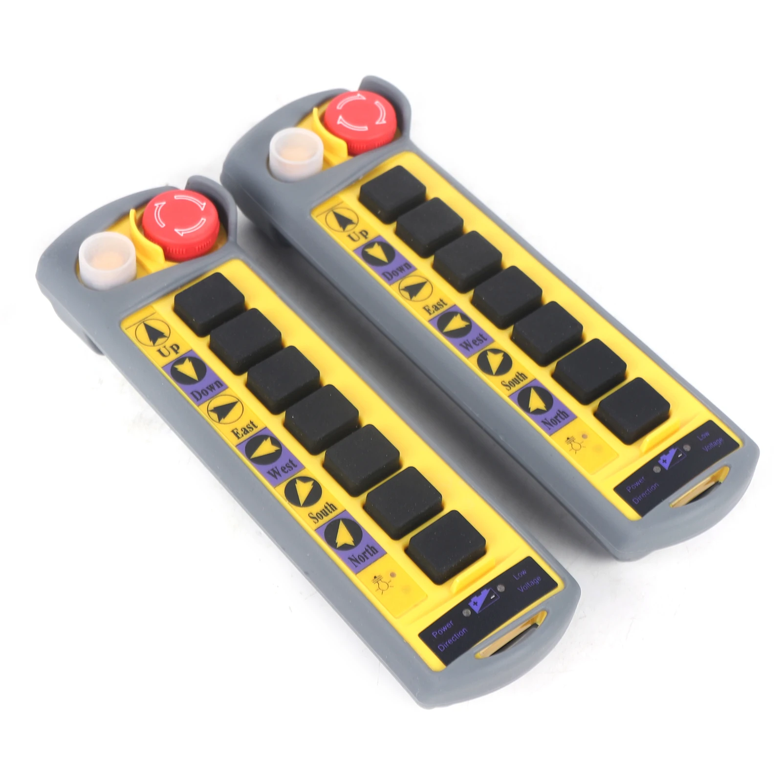 Hoist Crane Radio Remote Control System Crane Wireless Lifting Machine 2 Speed 6 Channel Control 2 Transmitter 100M Distance