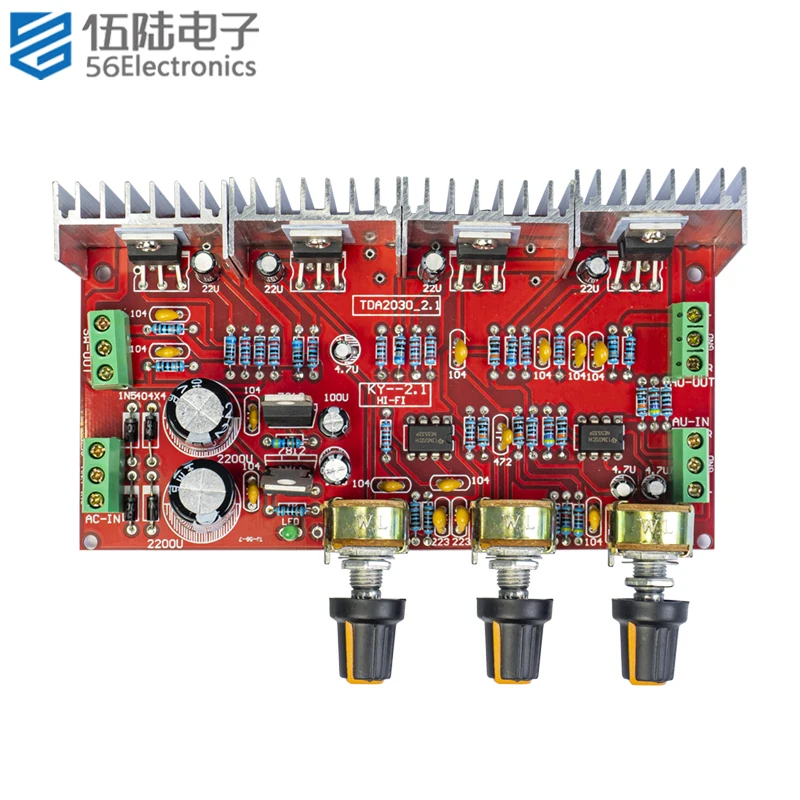 

TDA2030 Power Amplifier Welding Kit Electronic DIY Kit for Adults Electronic Spare Parts Self Assembly Components