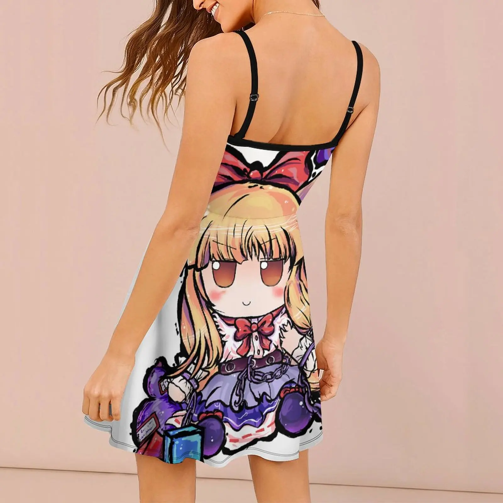 Suika Ibuki struction o Touhou-Robe à Bretelles pour Femme, Créative, Sexy, Drôle, Nouveauté, Robes de Vacances, Vente