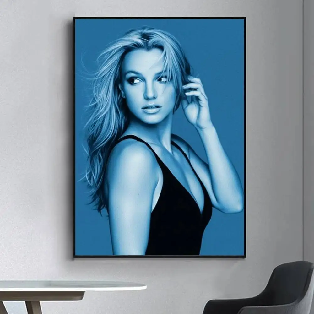 B-Britney Singer S-Spears Poster wall stickers -suitable for all rooms perfect gift