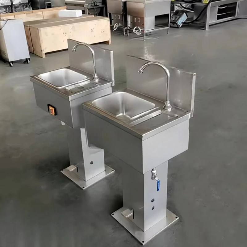Stainless steel electric knife disinfection sink foot operation integrated non-contact disinfection long service life