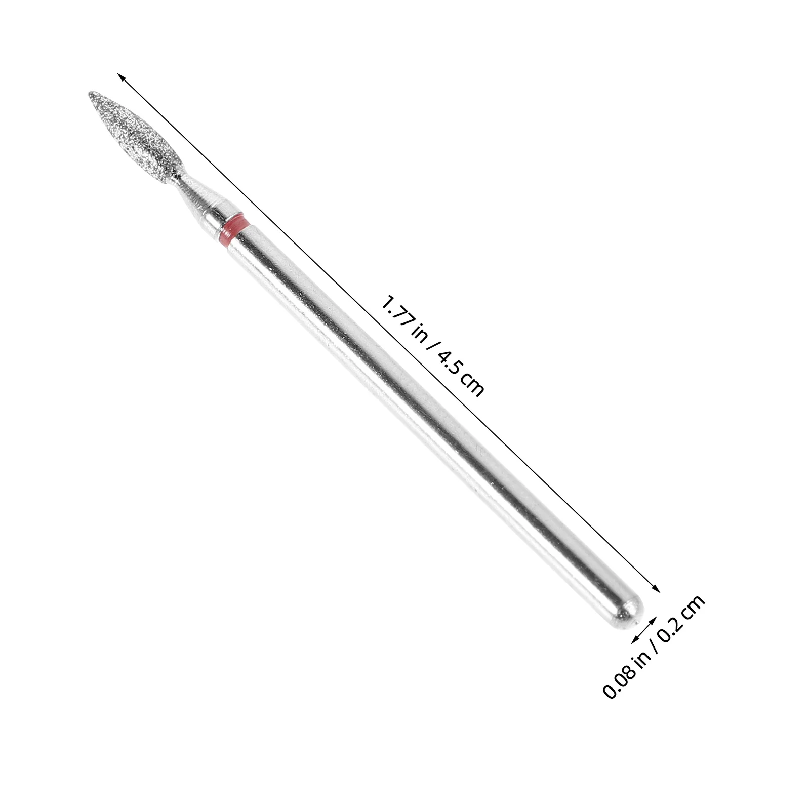 Brocas para uñas, cabezales de molienda de acero profesionales, herramienta de manicura para eliminación de cutículas, accesorios para uso en salón doméstico, 6 uds.