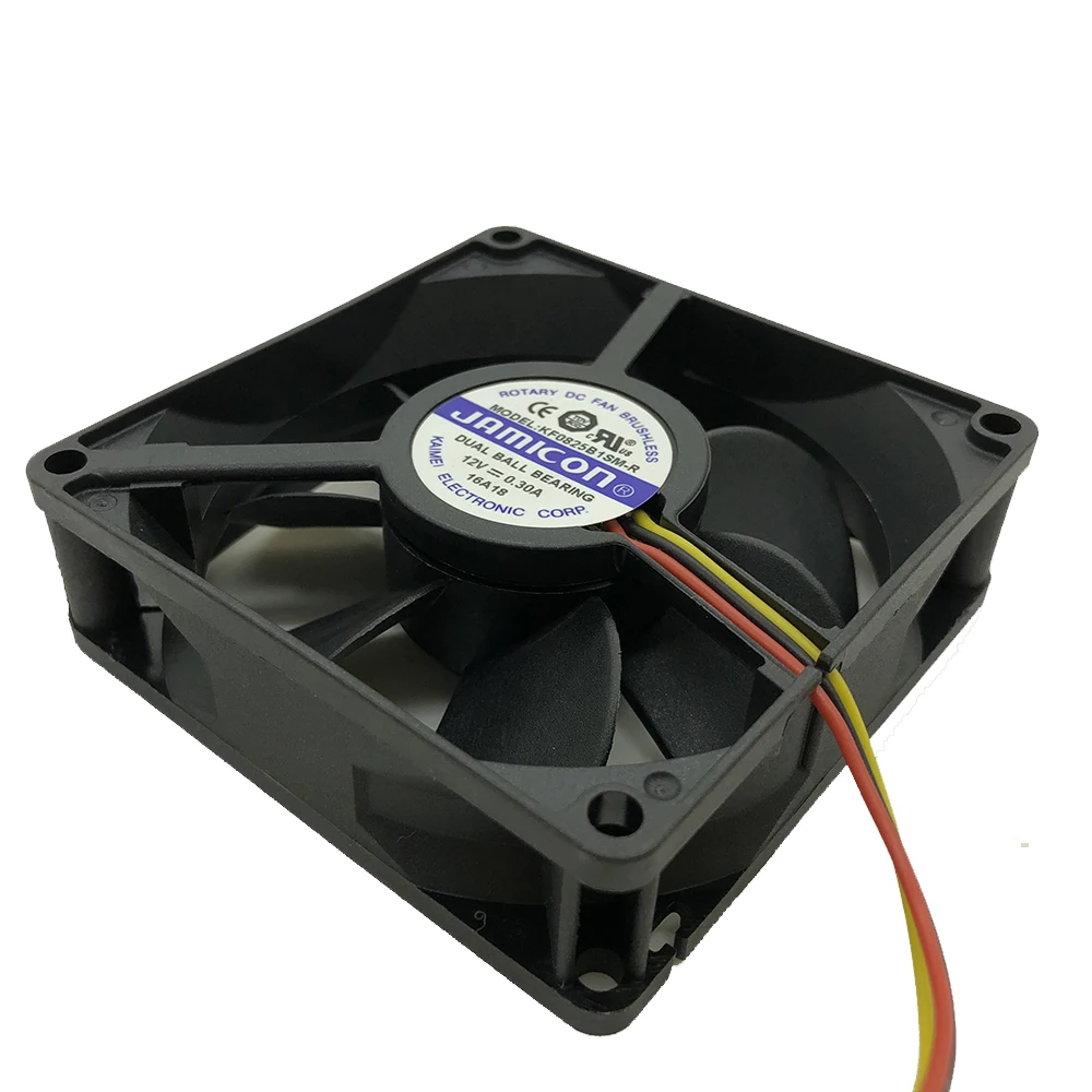 New and original Taiwan Camry 8025 kf0825b1sm 12v0.30a 8cm chassis cooling fan