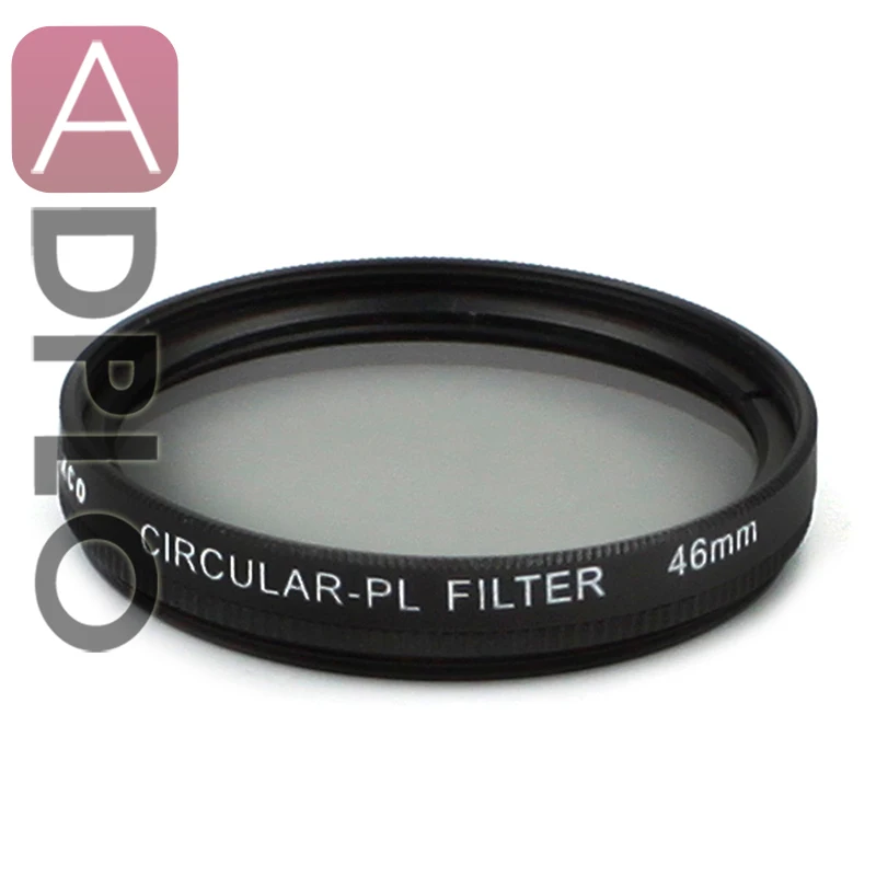 46ミリメートル円形分極(cpl)フィルタースーツ用レンズソニーpentaxキヤノンニコンオリンパス