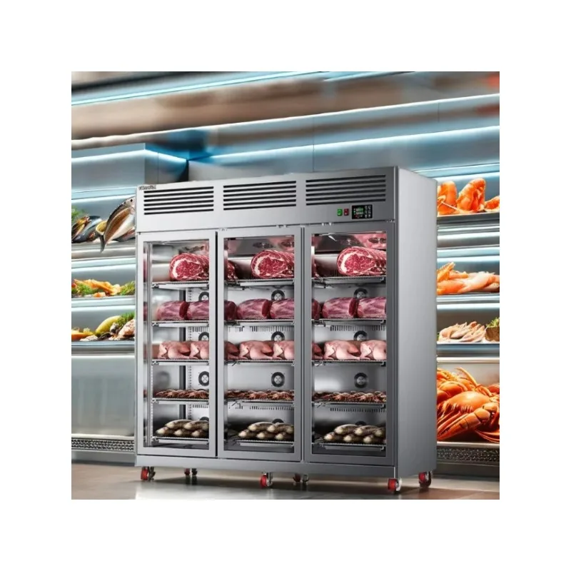 Multi-Function Stainless Steel Electric Kitchen Equipment Beef Aging Cabinet Blast Chiller Thawing Cabinet Customized2026 New