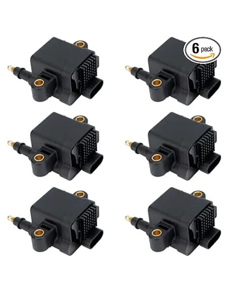 6-pack Mercury Optimax-bobines voor gebruik op Mercury Optimax - 300-879984T01, 339-879984T00 - afbeelding 2