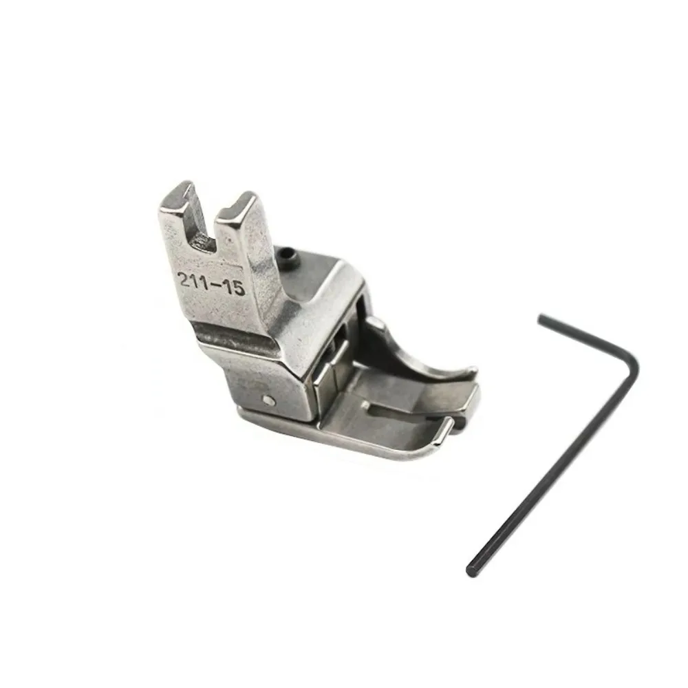 211-14/211-15 Double Compensating Presser Foot Right Guide Multifunctional Pressing Foot Industrial Top Stitch Presser Feet