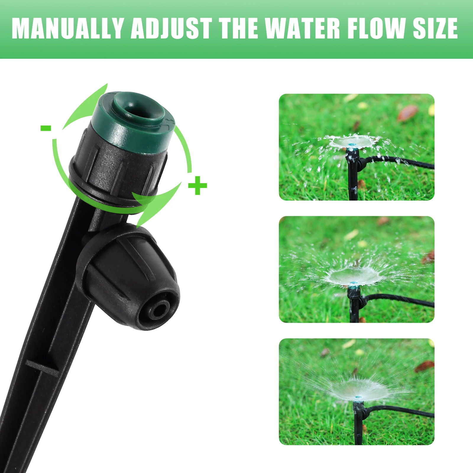 5Pcs 4/7mm All-round Scattering Yongquan Sprinklers 360 Degree Watering Dripper Home Garden Agriculture Irrigation Sprayer