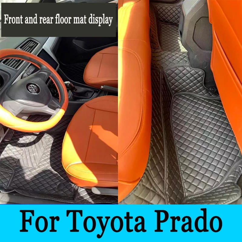 

Custom Car Floor Mats For Toyota Land Cruiser Prado 120 2003 2004 2005 2006 2008 Accessories