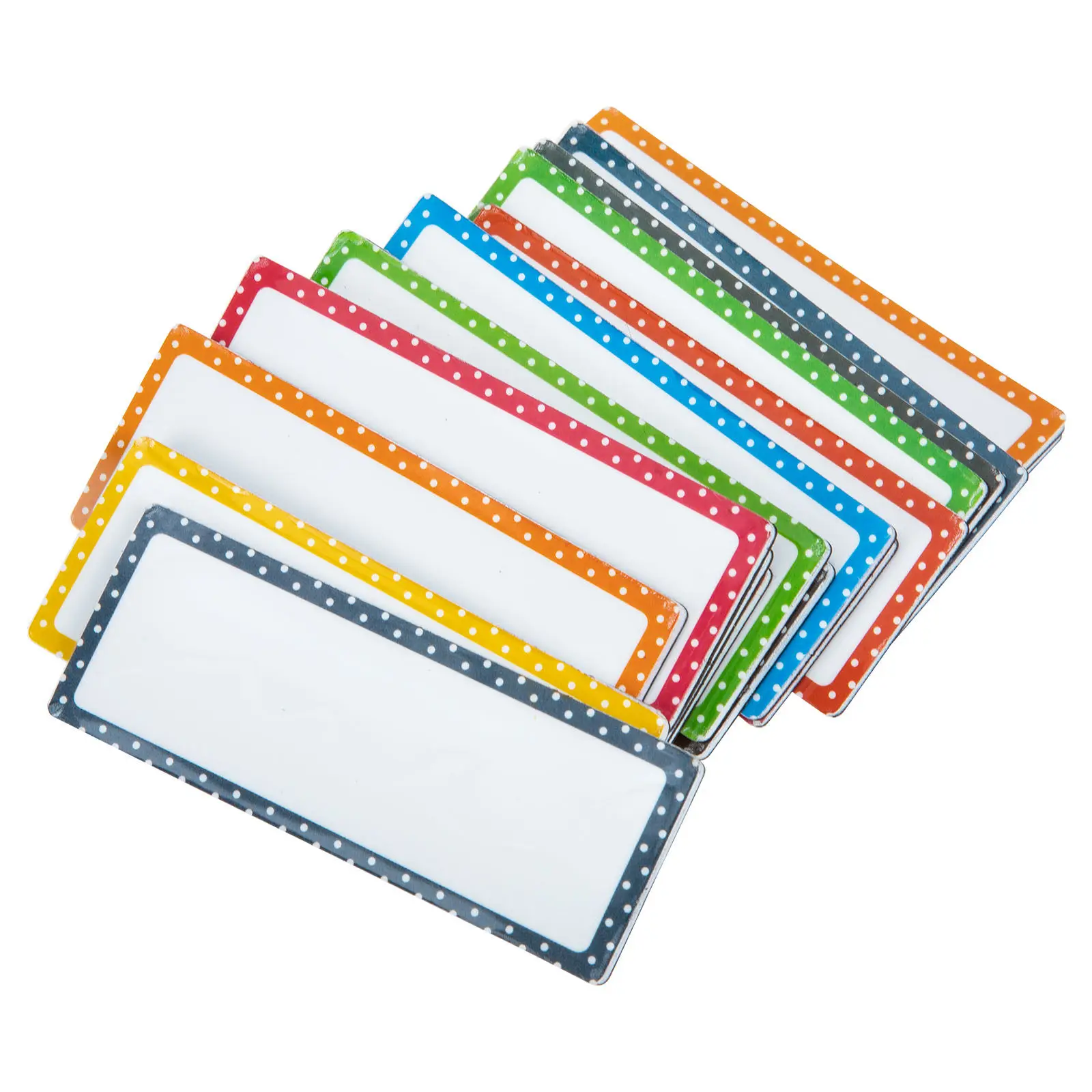 

16Pcs Magnetic Name Labels Eva Erasable Refrigerator Stickers Multi Function Write Draw Reminder Tags for Household Office