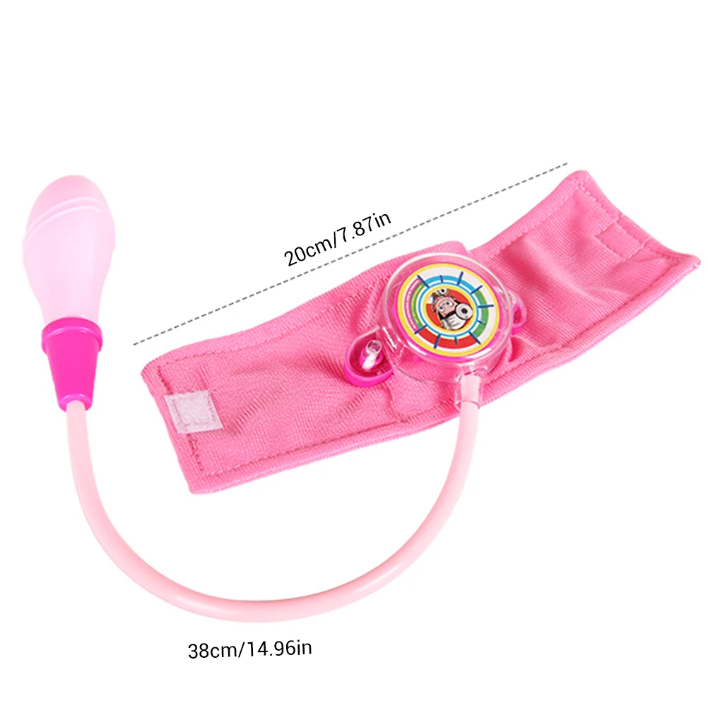 Ensemble de jeu de pression artérielle pour enfants, jouet de jeu de rôle, Simulation stéthoscope, jouet d'apprentissage médical et éducatif
