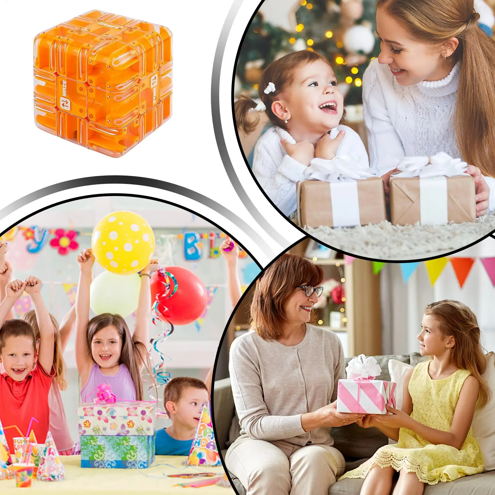 Labyrinthe Cube Puzzle entraînement cérébral 3D labyrinthe jouets labyrinthe sensoriel Cube jeu pour fête d'anniversaire faveur enfants adolescent salle de classe adulte