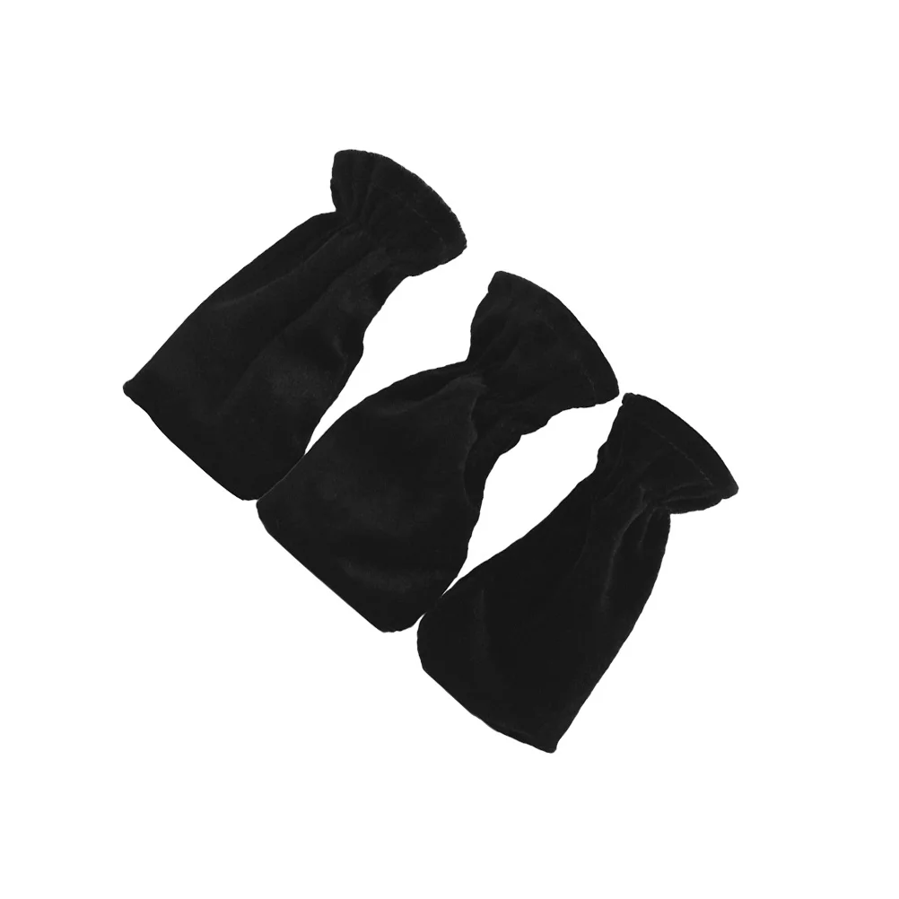 

3Pcs Piano Foot Covers Pleuche Fabric Soft Durable Anti Slip Elegant Fashionable Musical Instruments Protector