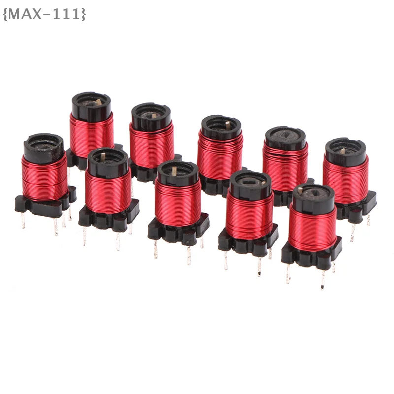 【F-MAX111】10pcs 50T 13uh-34uH Adjustable High-Frequency Ferrite Core Inductor Adjustable High Frequency Ferrite Core Coils