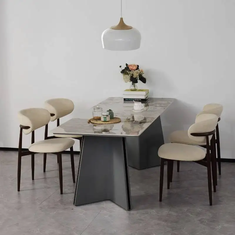 

Office Square Dining Tables Modern Reading Coffee Manger Dining Tables Industrial Center Mobili Arredamento Casa Furniture
