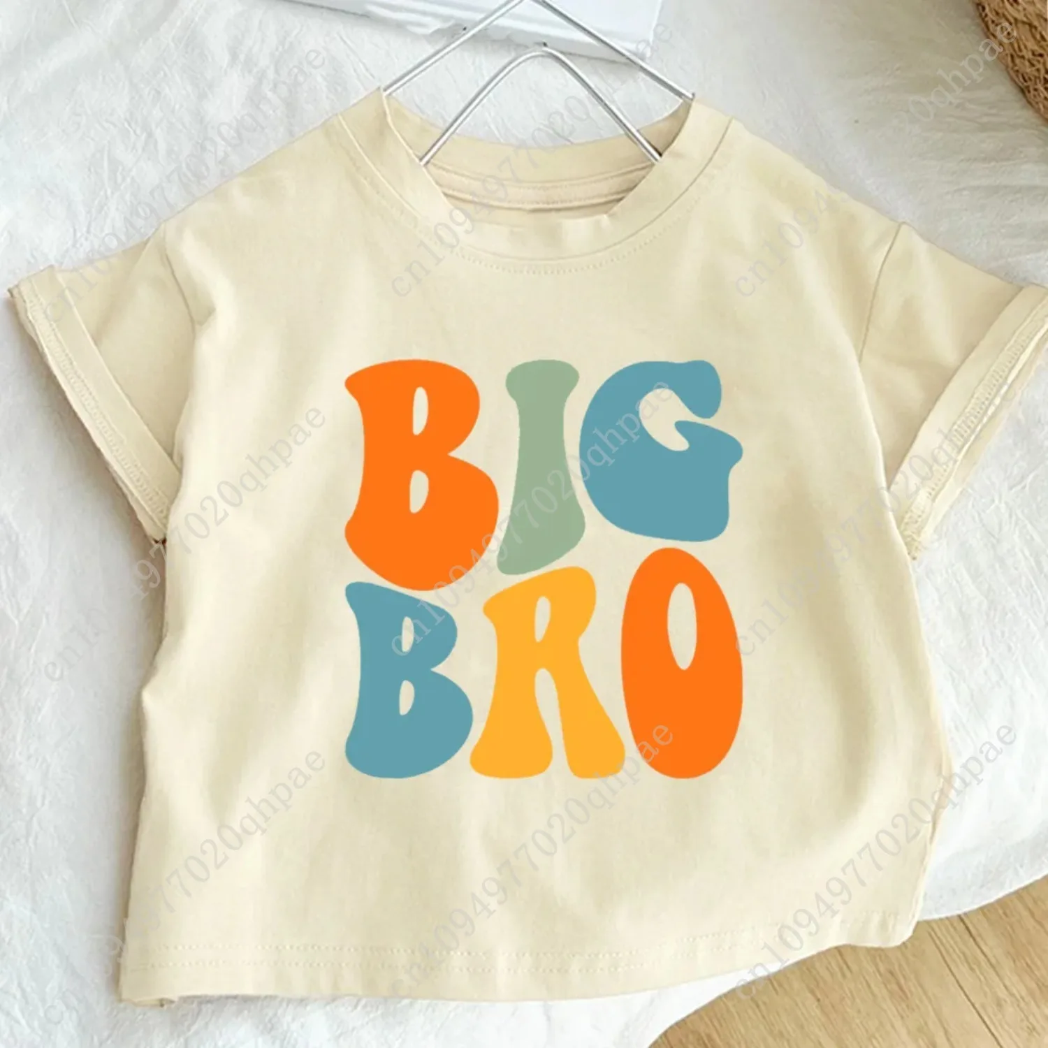 Big bro sis pequeno bro sis impresso família combinando camiseta meninos meninas irmão roupas crianças topos roupa crianças retro camisetas
