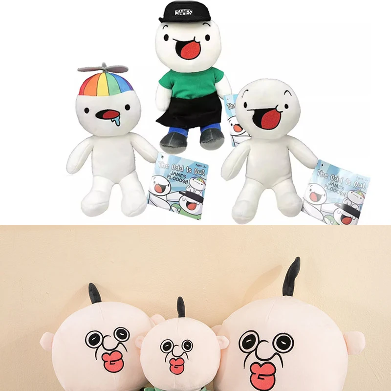 Nieuwe 25 cm De Odd 1s Out Pluche Pop Cartoon Anime Voor Kind Verjaardag Kerstcadeaus