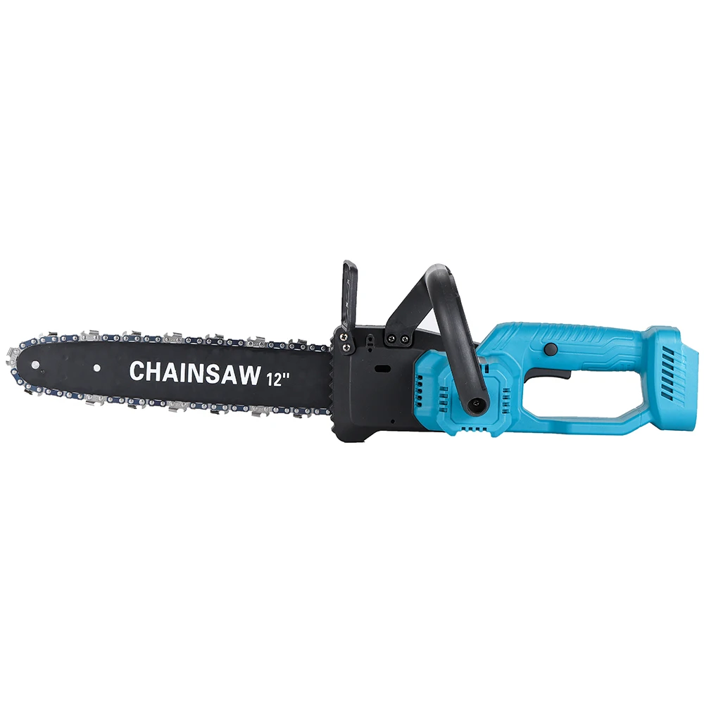 18 V Rechargeable Battery Powered Cordless Brushless 12 Inch Mini Pruning Saw Electric Chainsaw,Compatible BL1830 1840 1850 1860