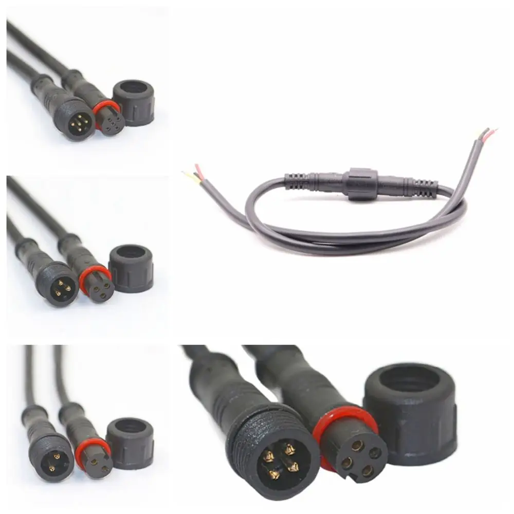 

Led Waterproof Cable Connector LED Strips Light Cable Wire Plug Docking Line Male And Female Connector