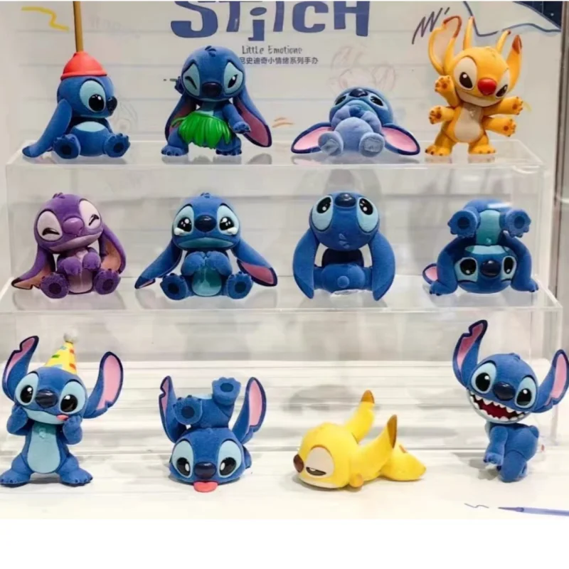 

POP MART Disney Stitch Little Emotions Series слепая коробка Mystery Box Kawaii украшения фигурки домашний декор настольная модель куклы