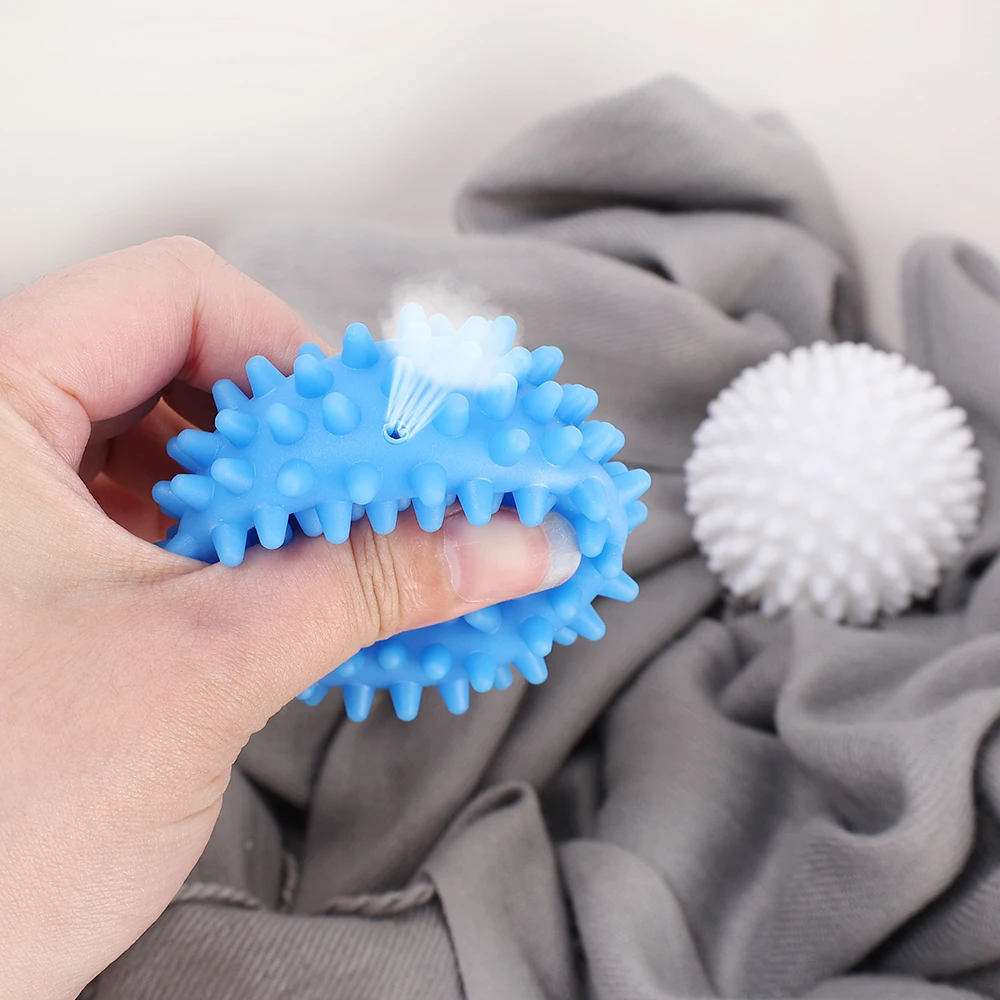 1/2/4pcs Reusable Laundry Ball Anti-Winding Softener Fabric Dryer Balls Washing Machine Household Cleaning Clothes Drying Ball